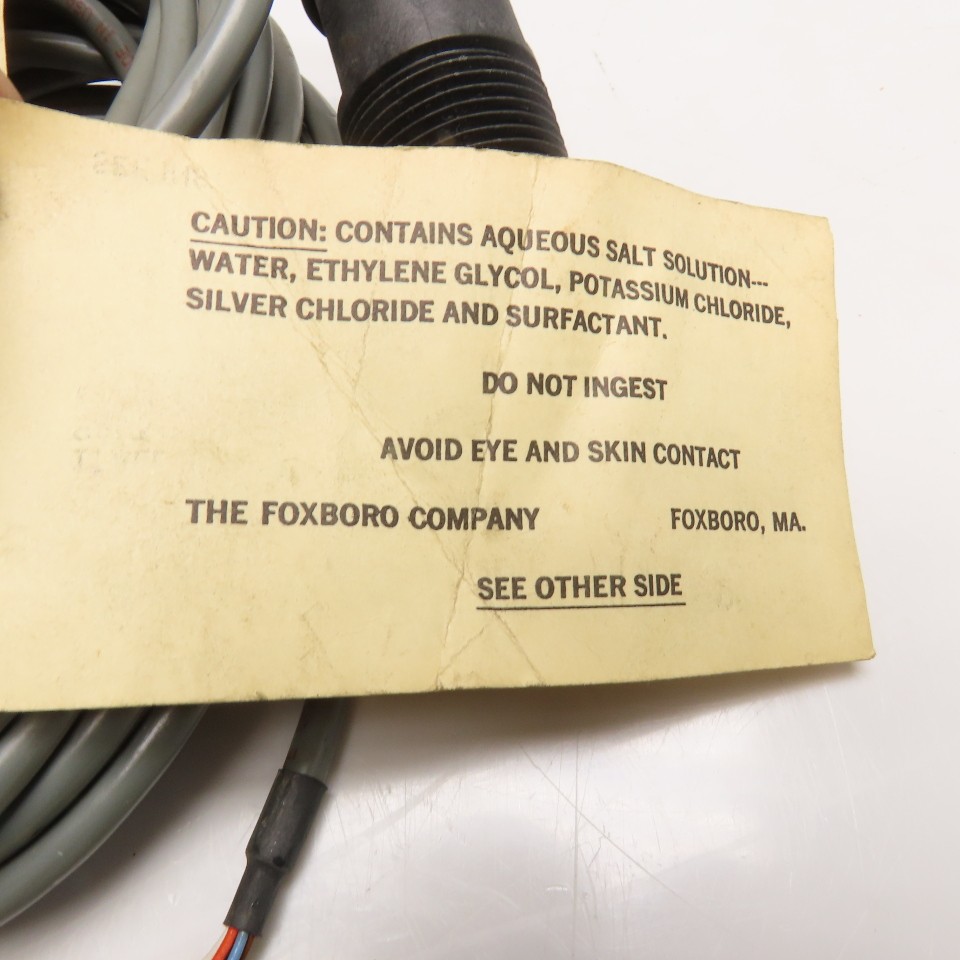 Foxboro 871A-2F-3 Analytical Process Liquid Sensor pH, ORP 1" NPT