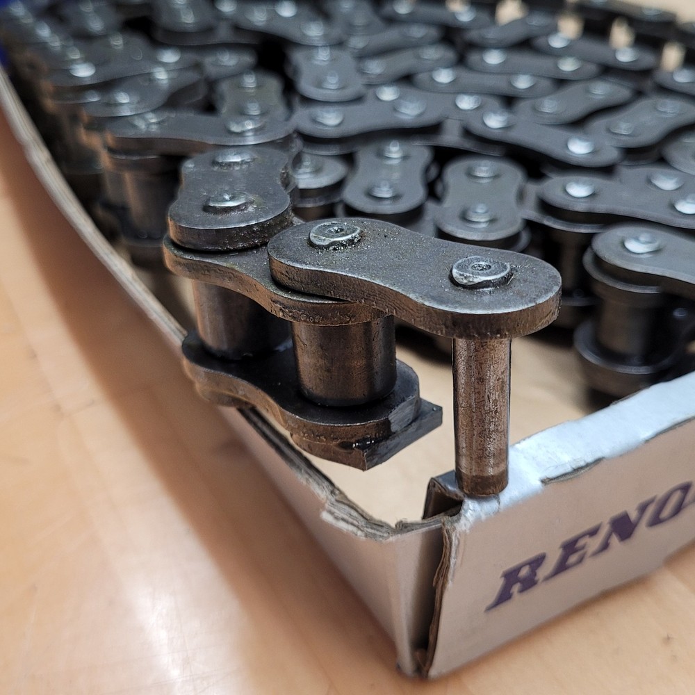 Reynold 80H1X10FT Heavy Riveted Roller Chain - NEW