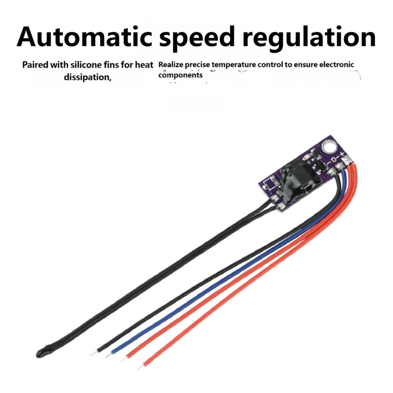Automatic Speed Adjuster for PC Fan Optimizing Cooling Efficiency Low Noise