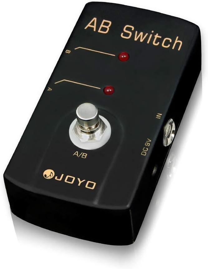 Guitar A/B Switch Pedal Two Output Effects Loop Effects Chain True Bypass