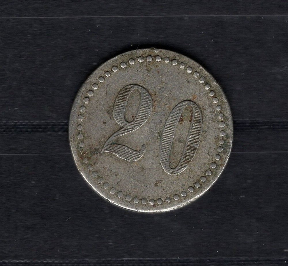 Chile 20c??  trade token uknown saltpeter mining ??