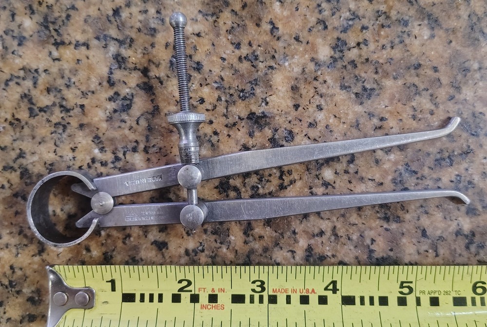 🗽 VINTAGE SAMPSON 5" ID CALIPER