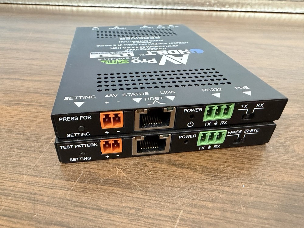 AV Pro edge AC-EX40-444-T2 Transmitter and Receiver