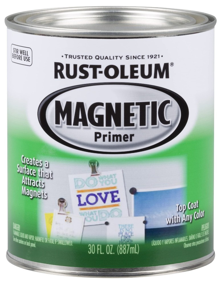 Rust-Oleum 247596 Magnetic Primer Gray 30 Oz 2 Pack