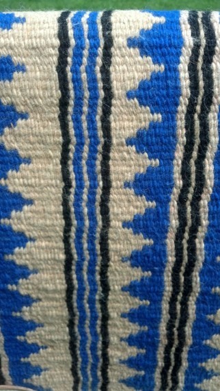 Two Wool Western Show Saddle Pads - Harris