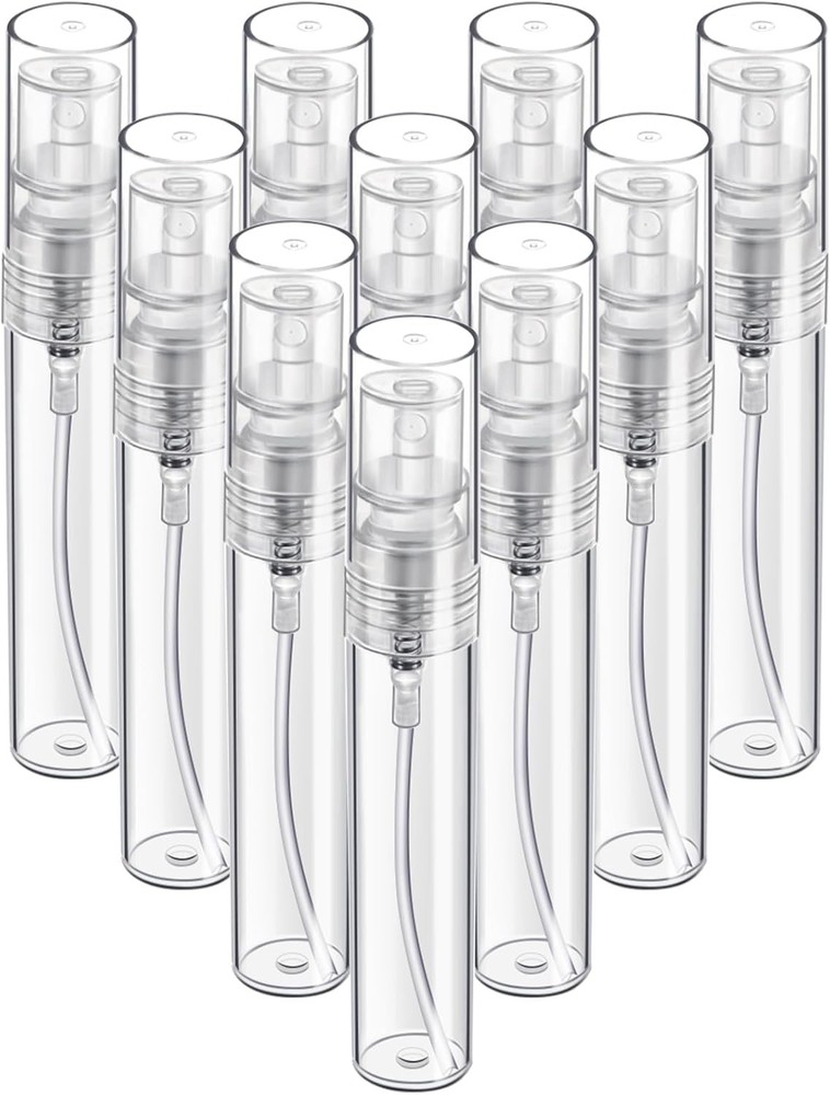 Fandei Mini Spray Bottle, 5ml Mini Plastic Spray Bottle Empty, Fine Mist