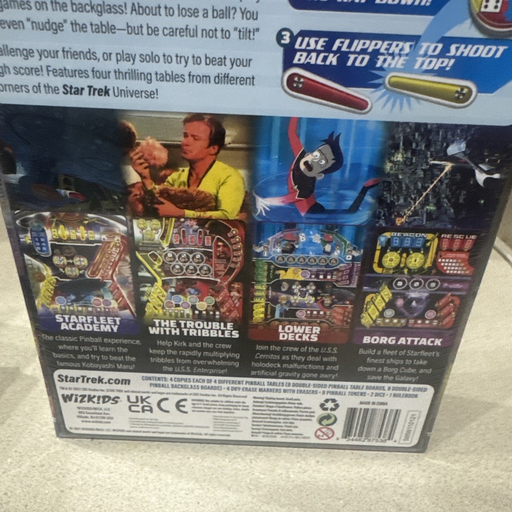 Star Trek: Super-Skill Pinball - Board Game