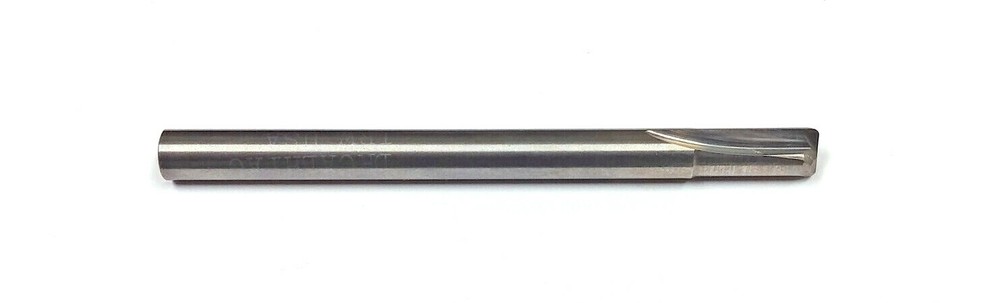 L (.290") Carbide Straight Flute Drill Flat Bottom Radius .040" MF003211100