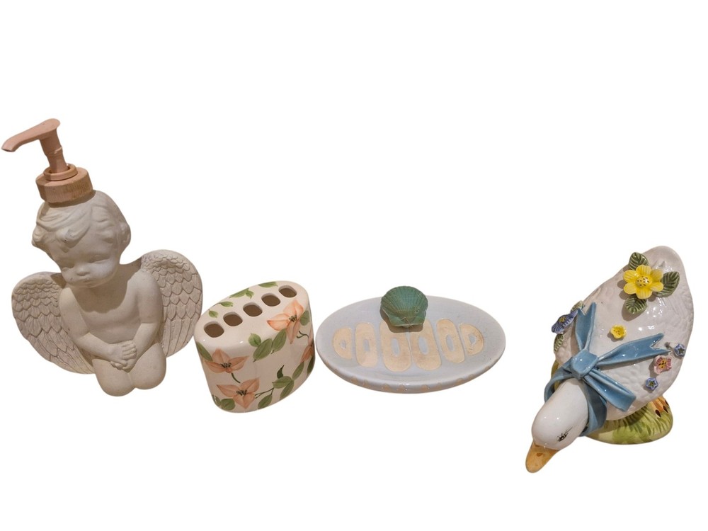 11 Assorted Home Bath Accessories And Storage Bundle For Practical Everyday Use