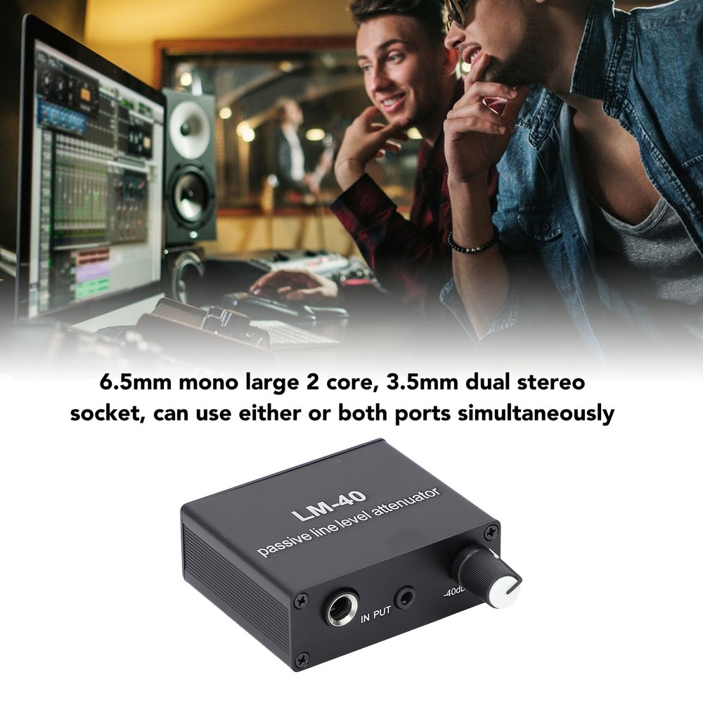 Sound Passive Attenuator -40db-15db Sound Volume Control Attenuator Tool.