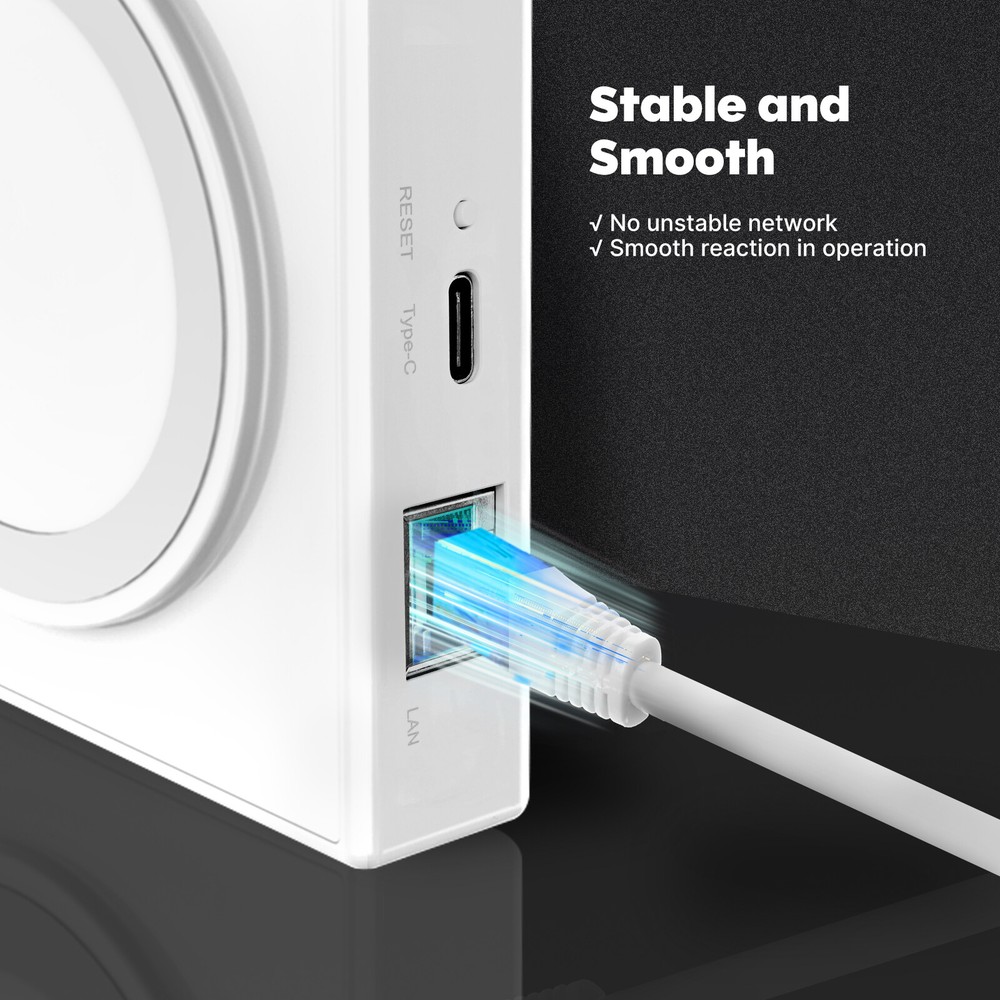 MOES Smart ZigBee Matter Thread Gateway Hub Support SmartThings, Homekit, Tuya