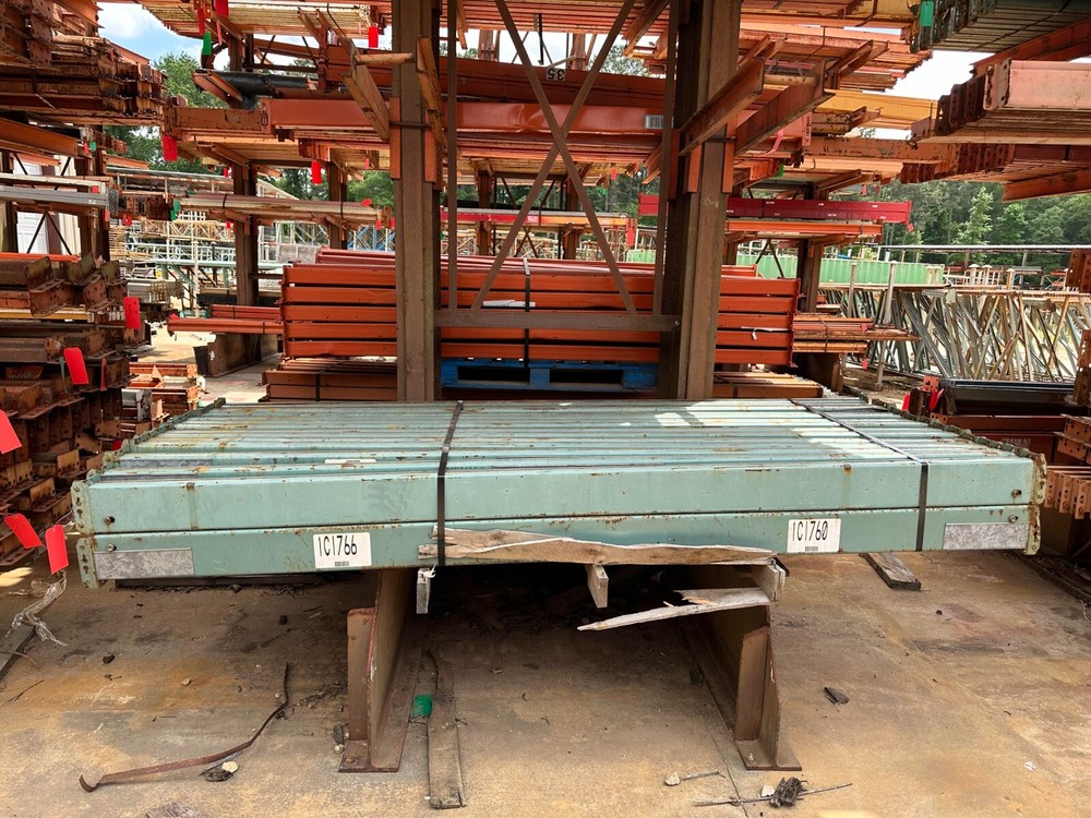 105x5 1/4 Old Style Teardrop Pallet Racking Beams