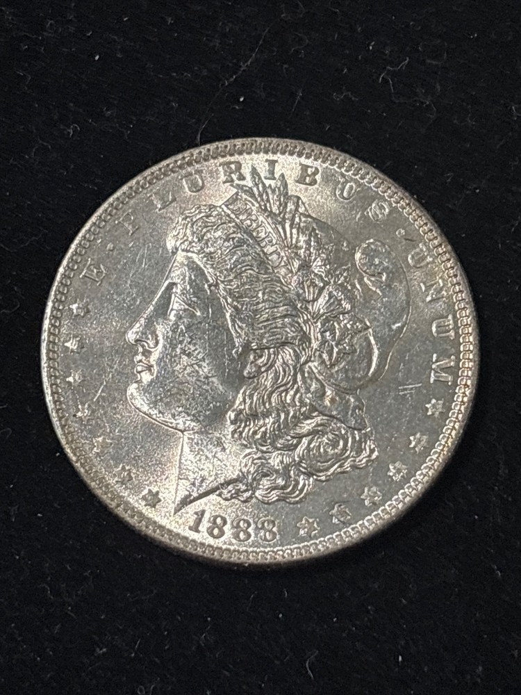 Morgan Silver Dollar 1888 P