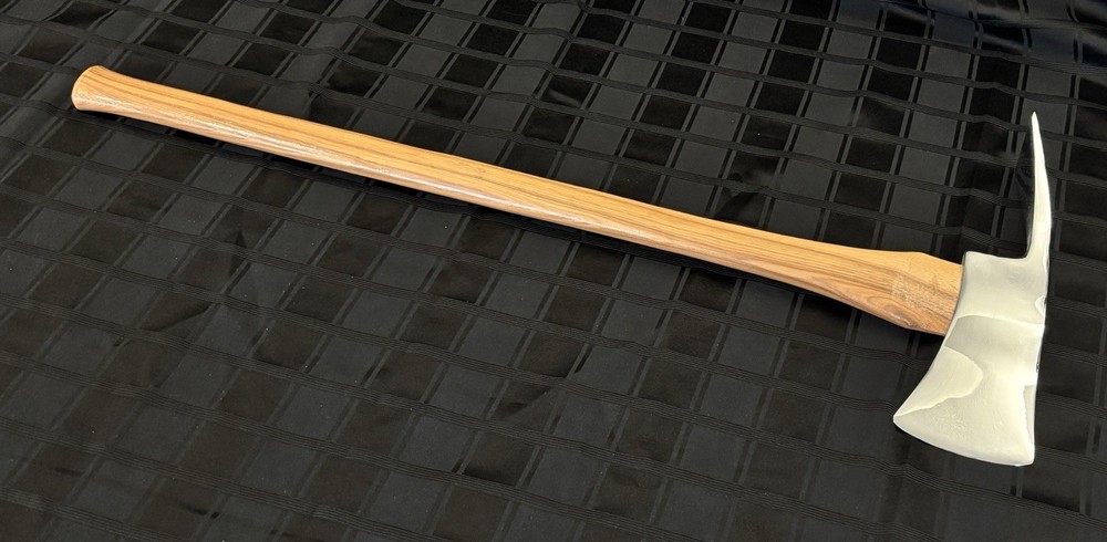 Chrome Pulaski Axe w/Hickory Handle Firefighter Award Presentation Gift