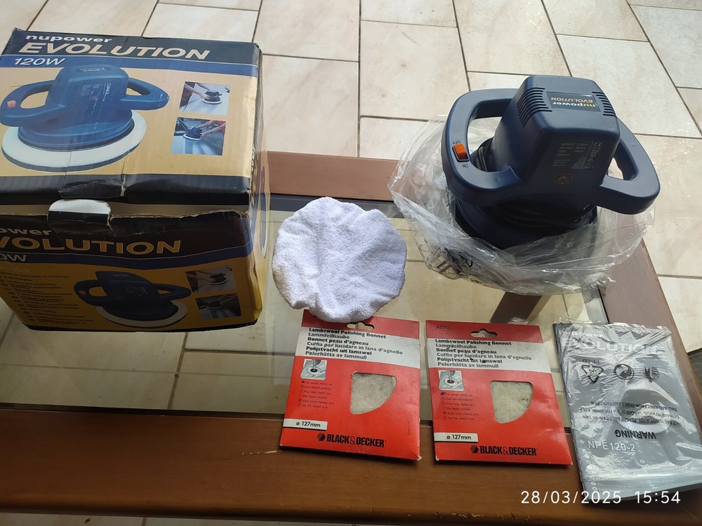 NEW NEVER USED NUPOWER EVOLUTION CAR BODY POLISHER