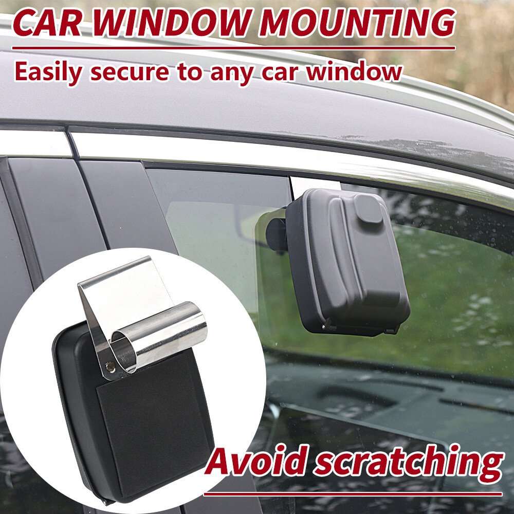 Metal Window Mount Lockbox Keysafe Sturdy Waterproof Large Capacity Lock Box