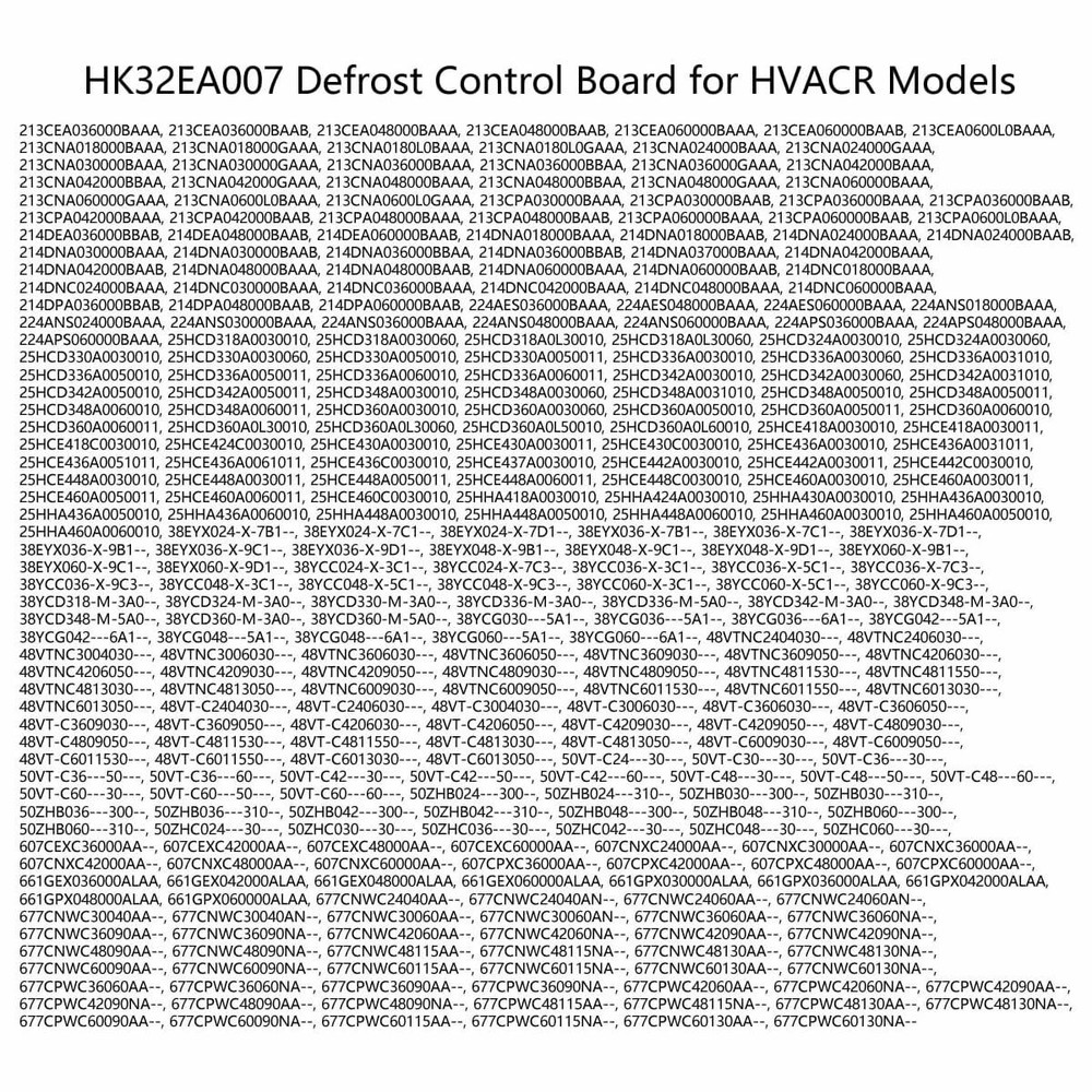 Defrost Control Board HK32EA007 CEPL130524-01