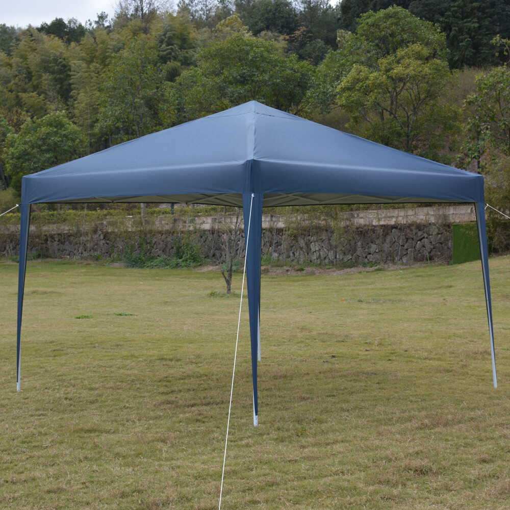 3x 3m Practical Waterproof Right-Angle Folding Tent Blue
