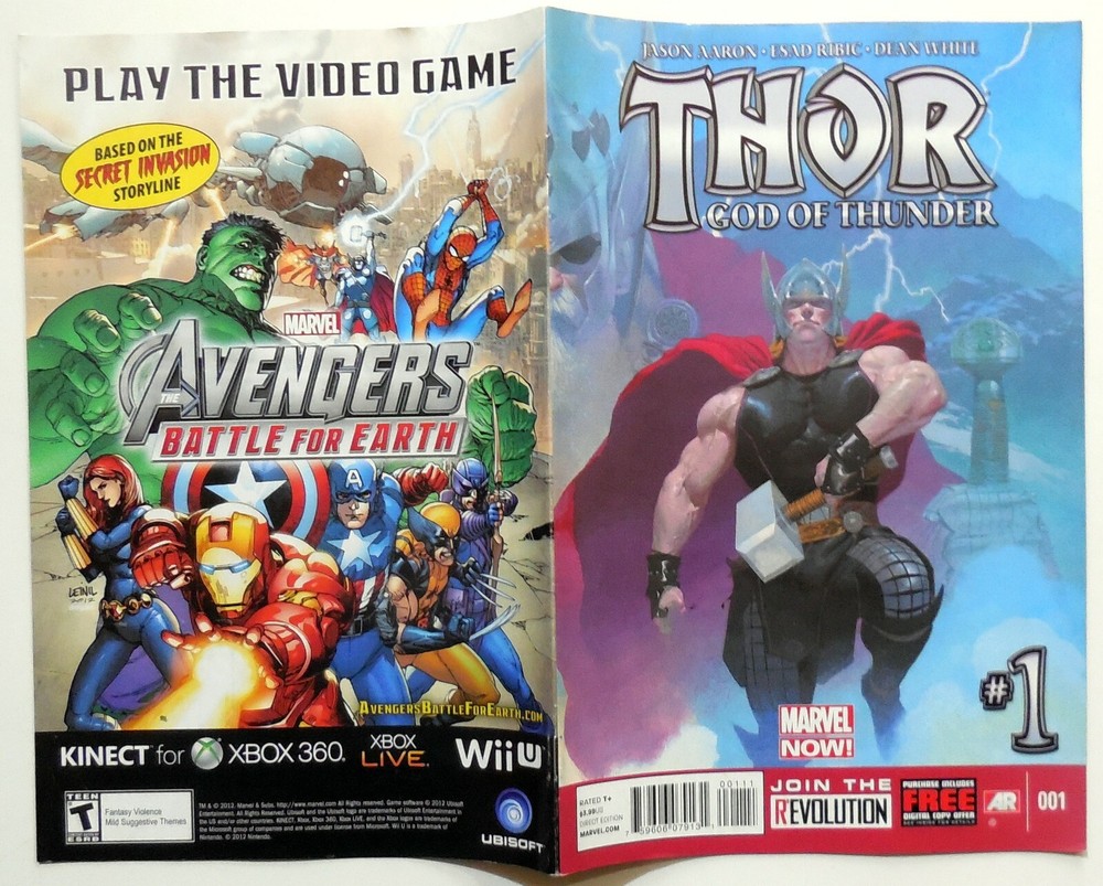 MARVEL THOR GOD OF THUNDER NO. 1 2013