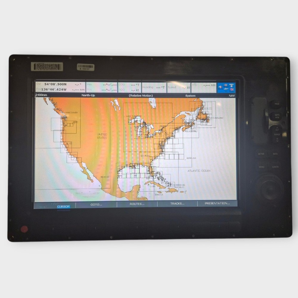 Raymarine C140W Widescreen Multifunction Display E62115 ~CORE ONLY~ Fully Tested