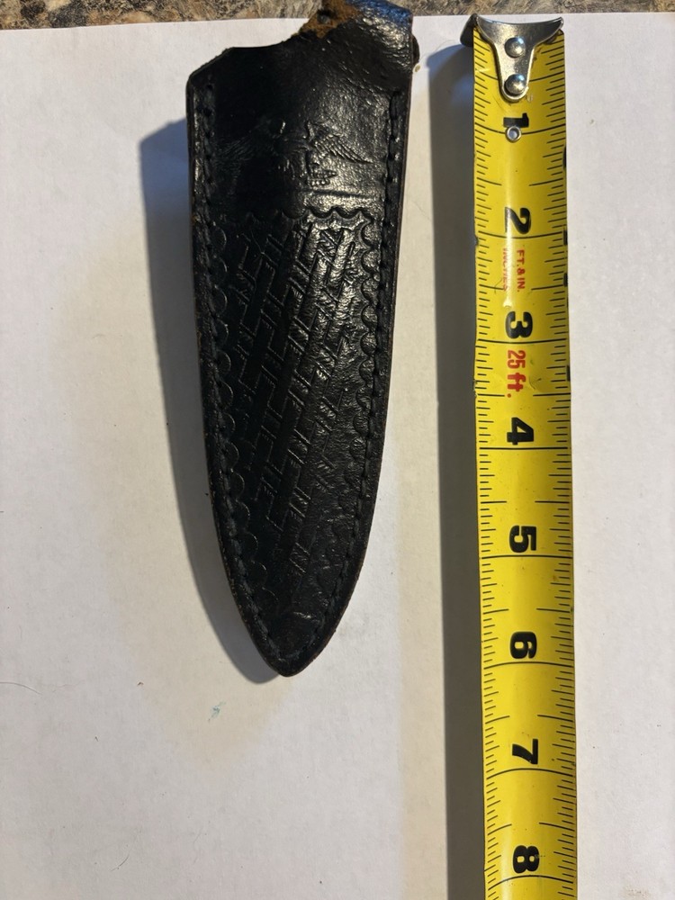 American Blade (AB-27) Vintage Boot Dagger Fixed Blade KnifeW/ Sheath