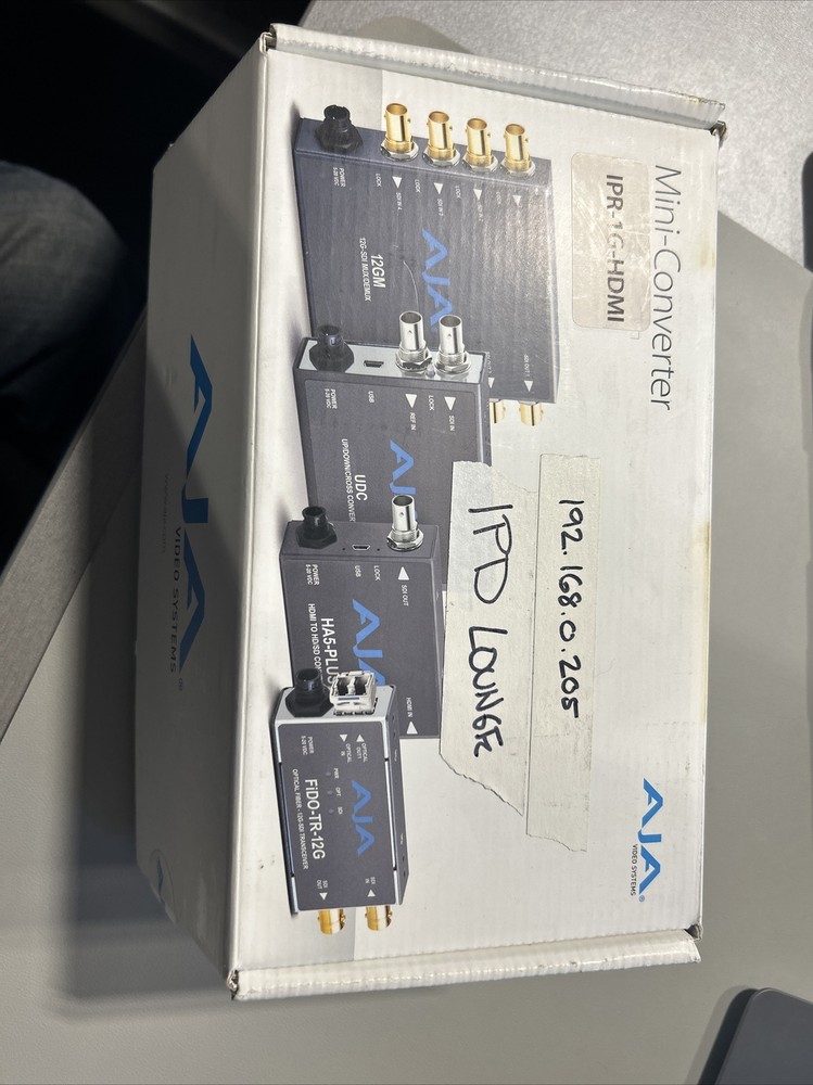 AJA IPT-1G HDMI