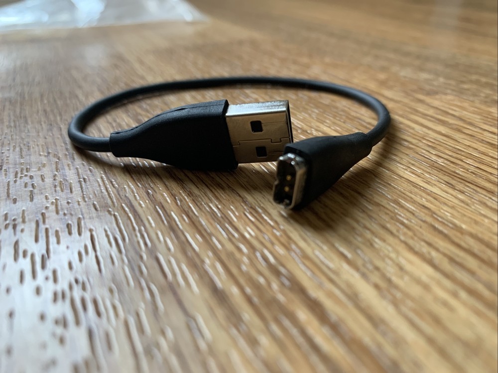 Fitbit Charge HR Tracker USB Power Charging Cable Black