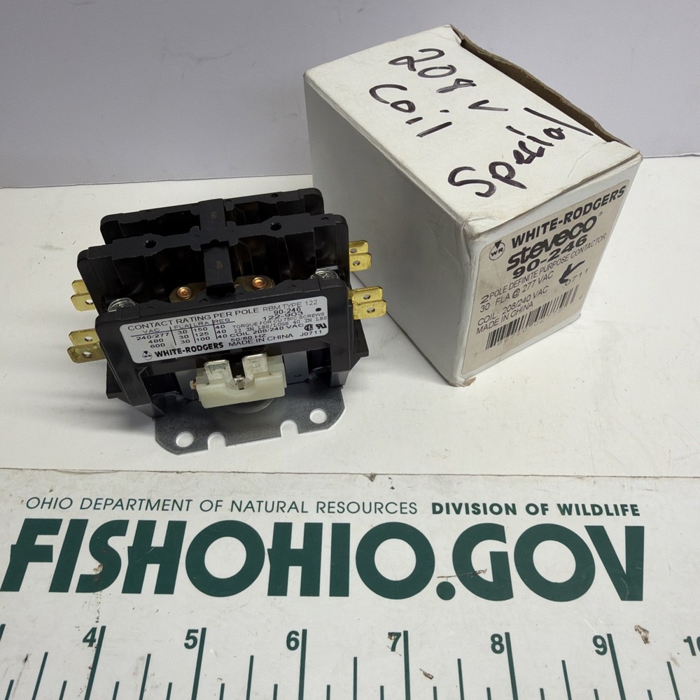 WHITE-ROGERS 90-246 DEFINITE PURPOSE CONTACTOR 2-POLE