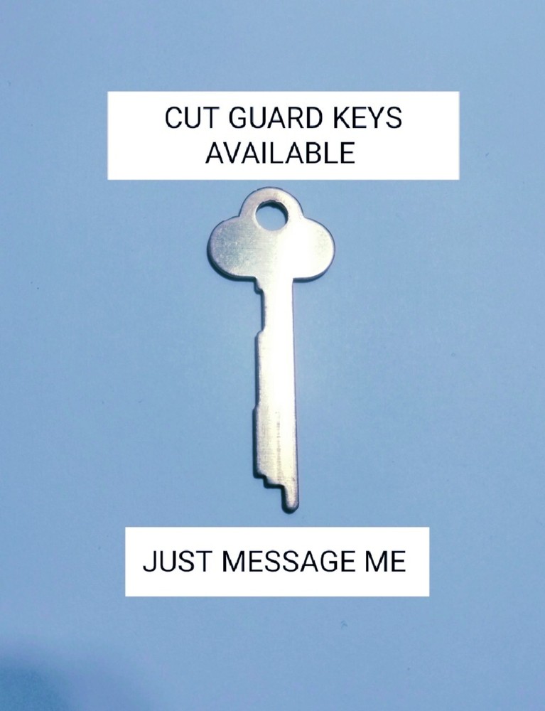 Diebold Guard Key 175 Series Safe Deposit Box Blank New Solid Brass, We Cut Keys