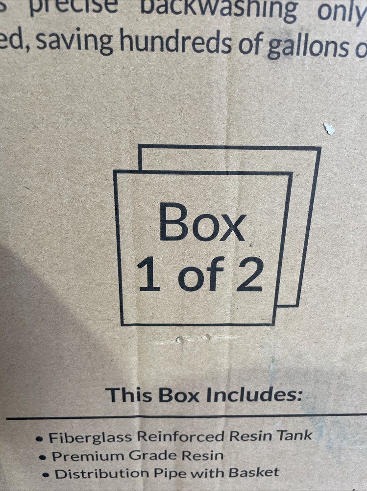 Aquasure Water Softener Resin Tank For 1-3 Bathrooms 48,000 Grains * Tank Only