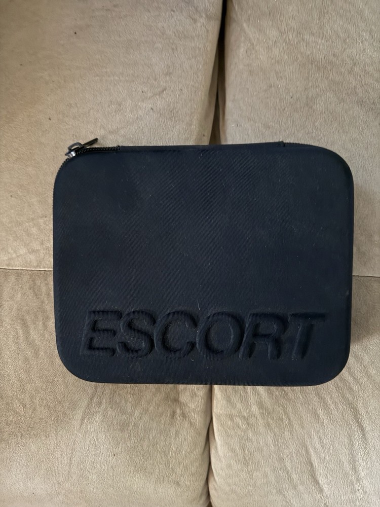 Escort MAX 3 Radar Detector GPS Mute Mode Audio/Visual Alerts with Case