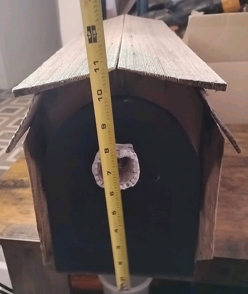 Huge Longaberger Basket Type Weave Mailbox Wicker Mail Box