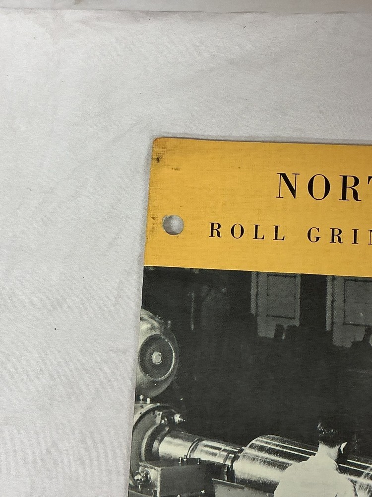 Norton Type D Roll Grinding MAchines with Traversing Work Tables Catalog