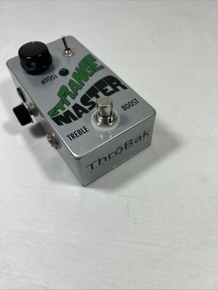 (NICE) 🔥 RARE ThroBak Electronics Strange Master Effect Pedal TESTED