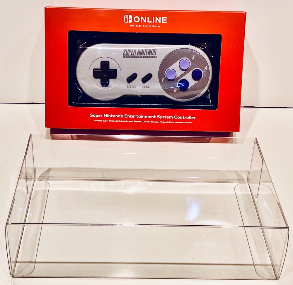 1 Box Protector for Nintendo Switch SNES ONLINE Controller boxes Display Case