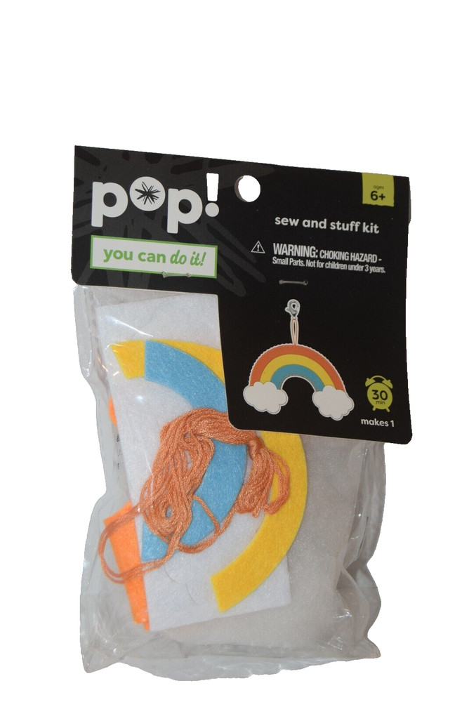 Pop! Sew and Stuff Kit RAINBOW