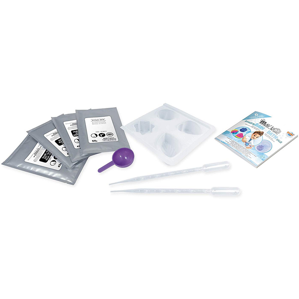 Buki Mini-Lab Bath Ball Bomb Set Kit