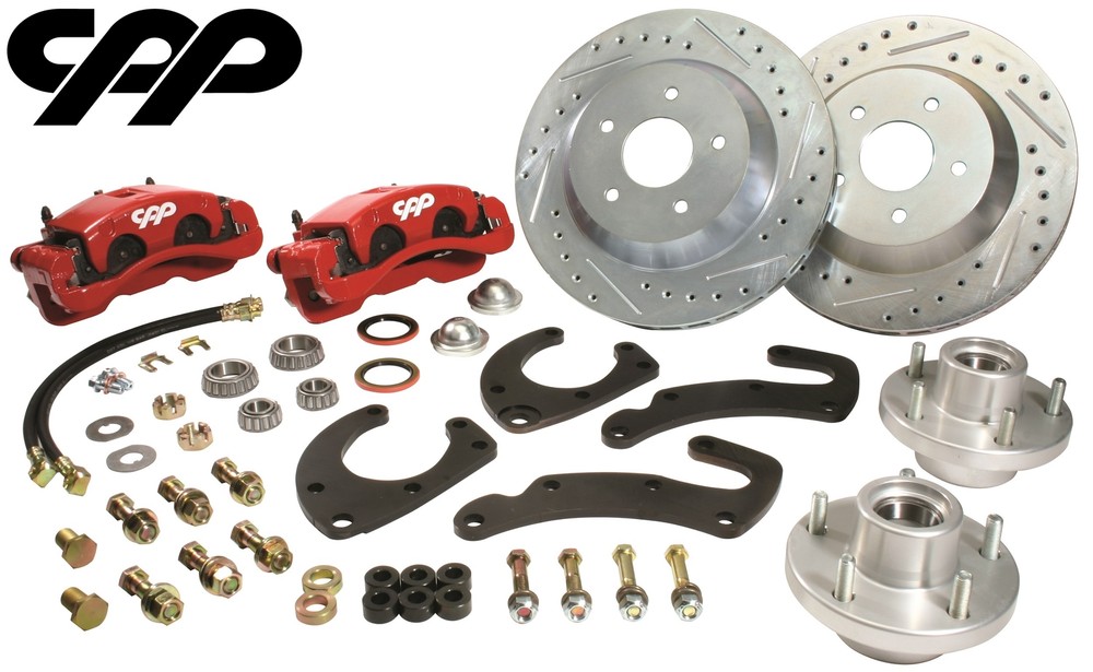 1958-64 Chevy Impala Belair CPP Front Big Brake 13" Disc Brake Conversion Kit