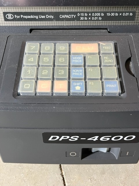 Digi DPS-4600 Digital Computing Label Printing Scale (Labeler and Scale)