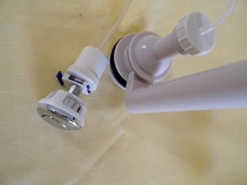 Air Button Flush Valve, Single Button Flush, for Two inch, Two Piece