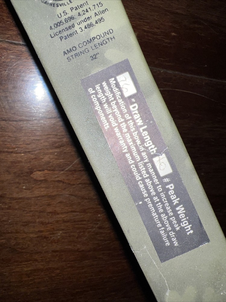 black mag bear compound bow Camo Camouflage