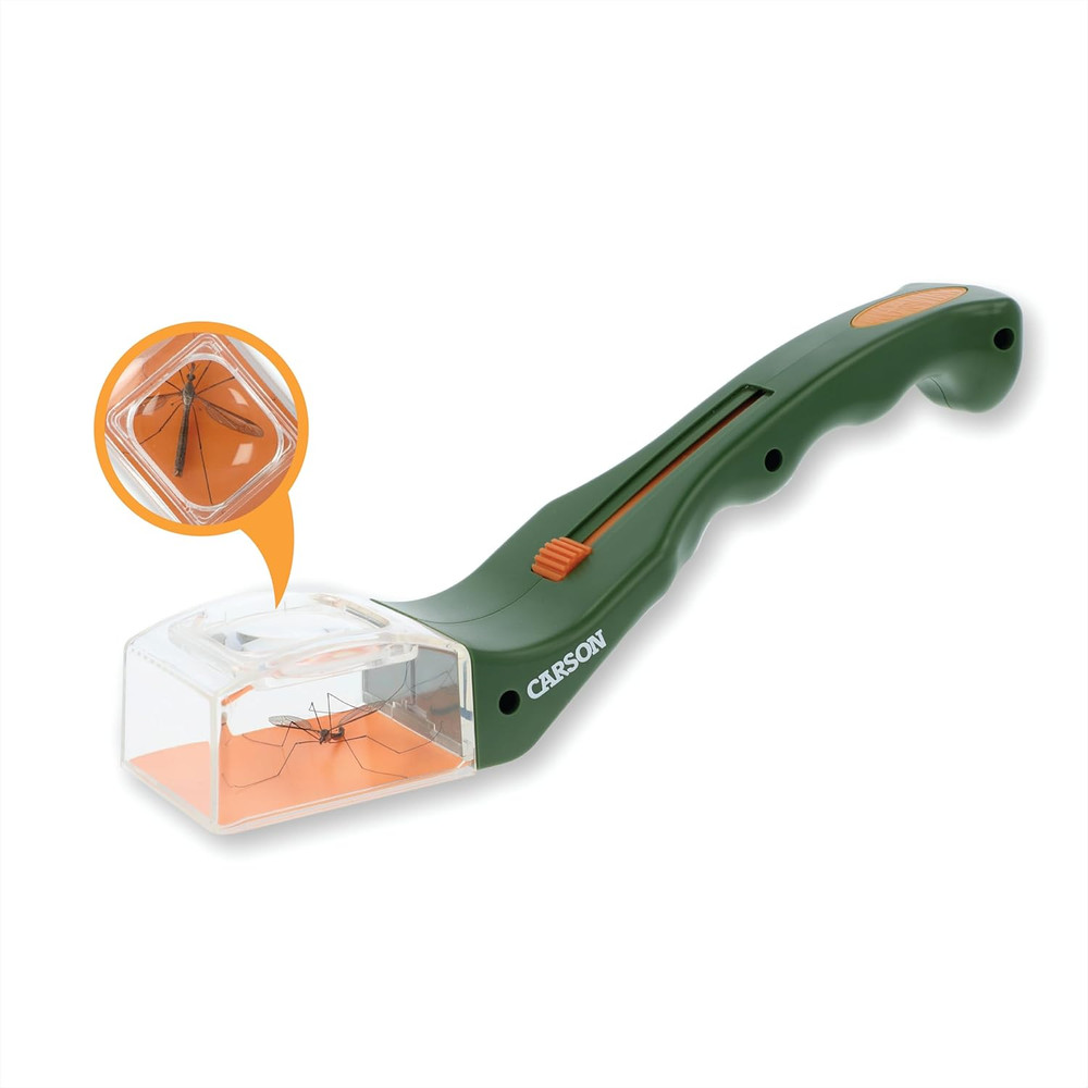 BugView 5x Magnifier Quick-Release Bug Catching Tool, Stem Educational Toy for K