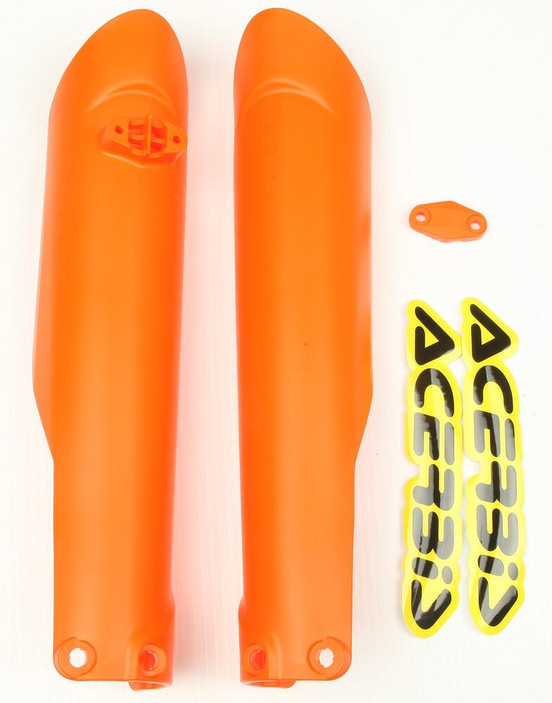 ACERBIS 2018 150 SX KTM FORK COVERS ORANGE 2401265226