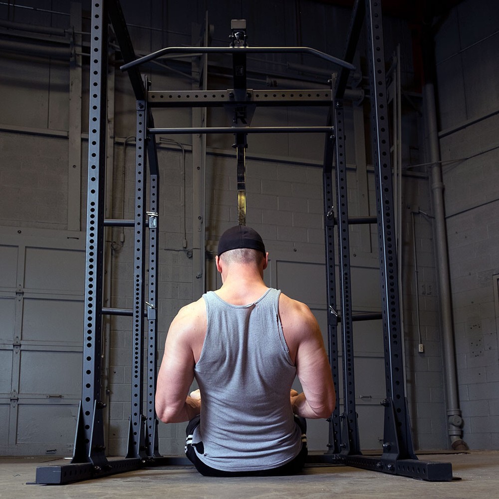 Rugged Power Rack Lat Attachment