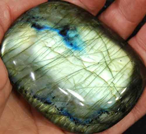 Labradorite Palm Stone #30