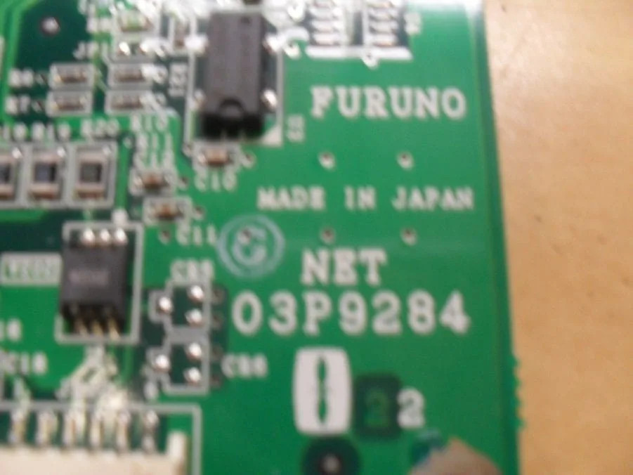 Furuno NAVNET LAN Card / Ethernet Board Network PCB - Working Pull - 03P9284