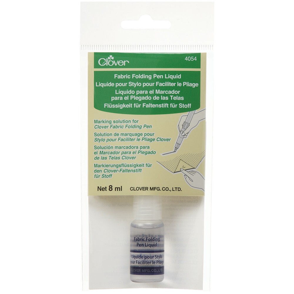 Clover 4054 Fabric Folding Pen Liquid Refill-