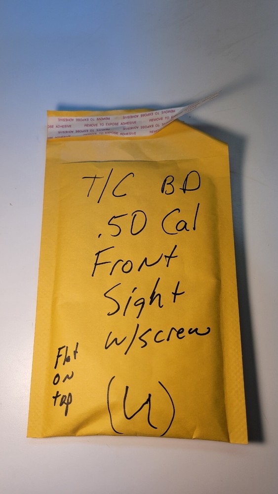 T/C Black Diamond .50 Cal. Muzzleloader Front Sight With Screw (U)