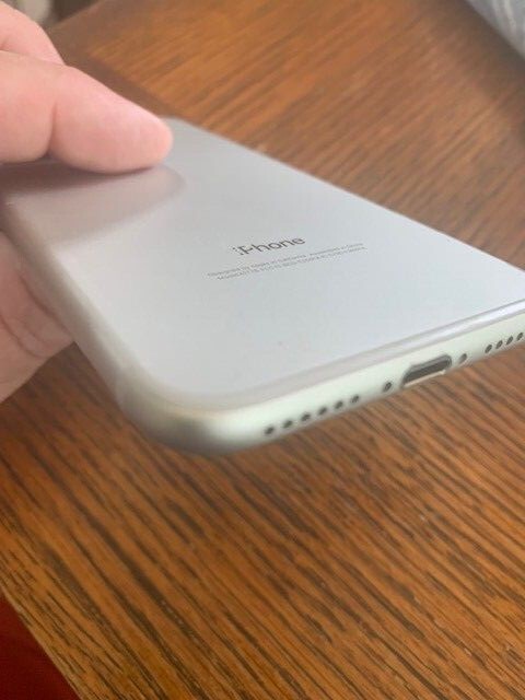 OEM Apple iPhone 7 back rear main housing replacement silver