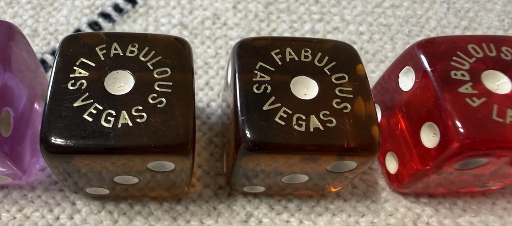 Fabulous Las Vegas Dice - Three Pair